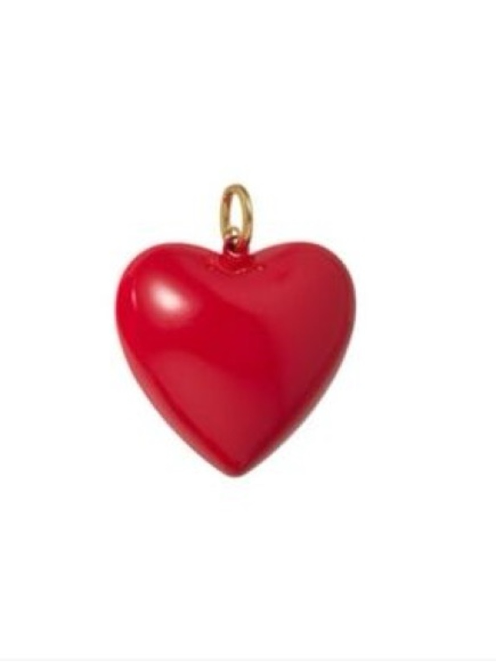 NWOT Roxanne Assoulin The Big Puffy Heart Charm
